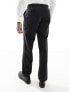 ASOS DESIGN skinny linen mix suit trousers in black W36 L34 - фото #7