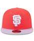 Фото #3 товара Men's Red, Purple San Francisco Giants Spring Basic Two-Tone 9FIFTY Snapback Hat