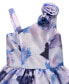 Фото #4 товара Платье для малышей Speechless Floral One-Shoulder High-Low Maxi Dress