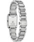 Eco-Drive Women's Bianca Stainless Steel Bracelet Watch 28mm