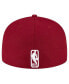 Фото #3 товара Men's Wine Cleveland Cavaliers 59FIFTY Fitted Hat