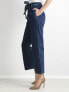 Фото #2 товара Женские джинсы кюлоты с высокой посадкой  укороченные синие Factory Price