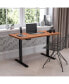 Electric Height Adjustable Standing Desk - 48" Wide X 24" Deep