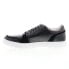 Фото #5 товара Robert Graham Offshore RG5615L Mens Black Leather Lifestyle Sneakers Shoes 11
