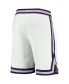ფოტო #4 პროდუქტის Men's White Kansas State Wildcats Replica Basketball Shorts