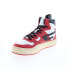 Diesel S-Ukiyo Mid Y02675-PR013-H8817 Mens Red Lifestyle Sneakers Shoes