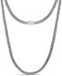 ფოტო #1 პროდუქტის Dragon Bone Oval 5mm Chain Necklace in Sterling Silver