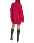 Michael Kors Collection Shaker Turtleneck Cashmere Dress Women's S