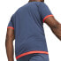 Фото #2 товара Puma Teamliga Crew Neck Short Sleeve Soccer Jersey Mens Blue 70491755