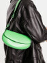 Фото #1 товара Charles & Keith curved cross body bag in green