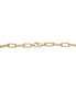 ფოტო #4 პროდუქტის Diamond Circles Paperclip Link Bracelet (1/2 ct. t.w.) in 14k Gold, Created for Macy's