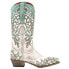 Фото #1 товара Ferrini Ivy Embroidered Snip Toe Cowboy Womens White Dress Boots 81961-50