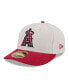 Men's Red Los Angeles Angels 2024 Fourth of July Low Profile 59FIFTY Fitted Hat