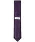 ფოტო #4 პროდუქტის Men's Silver-Spun Solid Tie