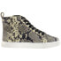 Фото #1 товара Matisse Entice Snake High Top Womens Black, Grey, Off White Sneakers Casual Sho