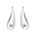 Фото #1 товара Silver Dangle Earrings with Genuine Diamonds Tide DE786