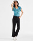 Фото #1 товара Women's Mid-Rise Curvy Bootcut Jeans, Created for Macy's