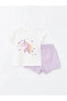 Фото #1 товара Костюм для малышей LC WAIKIKI Пижама с шортами для девочки Baby Yaka