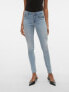 Dámské džíny VMFLASH Skinny Fit 10300174 Light Blue Denim