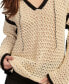 Фото #5 товара Women's Cotton Oversized Crochet Tunic