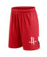 ფოტო #2 პროდუქტის Men's Red Houston Rockets Slice Shorts