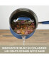 Фото #15 товара Advanced Home Hard-Anodized Nonstick Straining Saucepan, 2-Quart