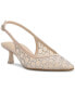 ფოტო #1 პროდუქტის Women's Gemini Mid Heel Slingback Pumps, Created for Macy's