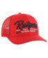 Фото #3 товара Men's Scarlet Rutgers Scarlet Knights Garner Trucker Adjustable Hat