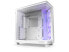 Фото #4 товара NZXT H6 FLOW RGB Compact Dual-Chamber Mid-Tower Airflow Case, White, CC-H61FW-R1