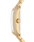 ფოტო #2 პროდუქტის Women's Emery Three-Hand Gold-Tone Stainless Steel Watch 33 x 27mm