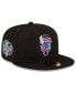 Фото #2 товара Men's Black San Francisco Giants 2012 World Series Polar Lights 59FIFTY Fitted Hat