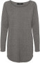 Фото #1 товара Свитер Vero Moda NELLIE Relaxed Fit 10220902 Gray Melange