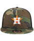 Фото #3 товара Men's Camo Houston Astros Woodland Camo Trucker 9FIFTY Snapback Hat