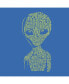 Big Boy's Word Art Long Sleeve T-shirt - Alien