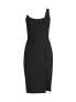Фото #6 товара Платье чёрное одно плечо с разрезом по ноге Black Halo Spice размер 10