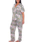 Фото #3 товара Пижама White Mark Tropical Pajama