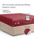 Фото #13 товара Cotton Fitted Sheet 14" - 16" Deep Pocket - Queen