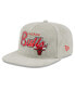 ფოტო #1 პროდუქტის Men's Gray Chicago Bulls The Golfer Corduroy 9FIFTY Snapback Hat