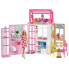 Фото #1 товара BARBIE Dollhouse With Doll 2 Levels & 4 Play Areas Fully Furnished