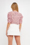 ფოტო #6 პროდუქტის Women's Lace Stripe Top