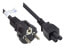 Good Connections P0005-S018 - 1.8 m - Power plug type E+F - C5 coupler - H05VV-F - 250 V - 2.5 A