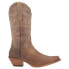 Фото #1 товара Dan Post Boots Karmel Snip Toe Cowboy Womens Brown Casual Boots DP80051-230