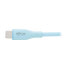 Фото #8 товара Tripp U038AB-006-S-LB Safe-IT USB-A to USB-C Antibacterial Cable - USB 2.0 - Ultra Flexible (M/M) - Light Blue - 6 ft. (1.8 m) - 1.83 m - USB A - USB C - USB 2.0 - 480 Mbit/s - Blue