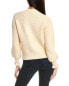 Фото #2 товара Rain + Rose Dropped-Shoulder Sweater Women's