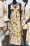 Фото #8 товара Платье миди с принтом — zw collection ZARA