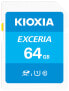 Фото #2 товара Kioxia Exceria - 64 GB - SDXC - Class 10 - UHS-I - 100 MB/s - Class 1 (U1)