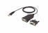 Фото #1 товара ATEN USB TO RS422/RS485 Adapter(1.2M) - Black - 1.2 m - USB Type-A - DB-9 - Male - Male