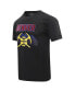 ფოტო #4 პროდუქტის Men's Black Denver Nuggets T-shirt