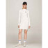 TOMMY JEANS Badge long sleeve short dress