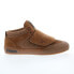 Фото #2 товара Etnies Windrow Vulc Mid Andy Anderson Mens Brown Suede Skate Sneakers Shoes